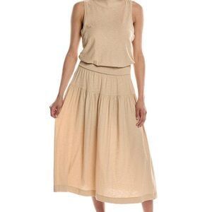 NWOT NATION LTD brown maxi dress size XS